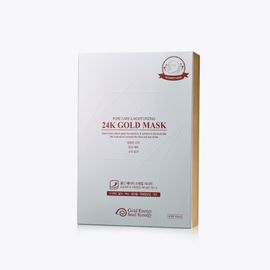 GSLEY 24K Gold Snail Mask Pack 1Box (10 Sheets) Pore Care & Moisturizing 4D Sheet Mask _ Made in Korea